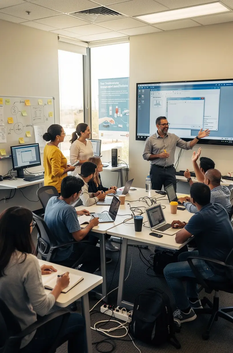 Digital signage implementation guide with technology tools.
