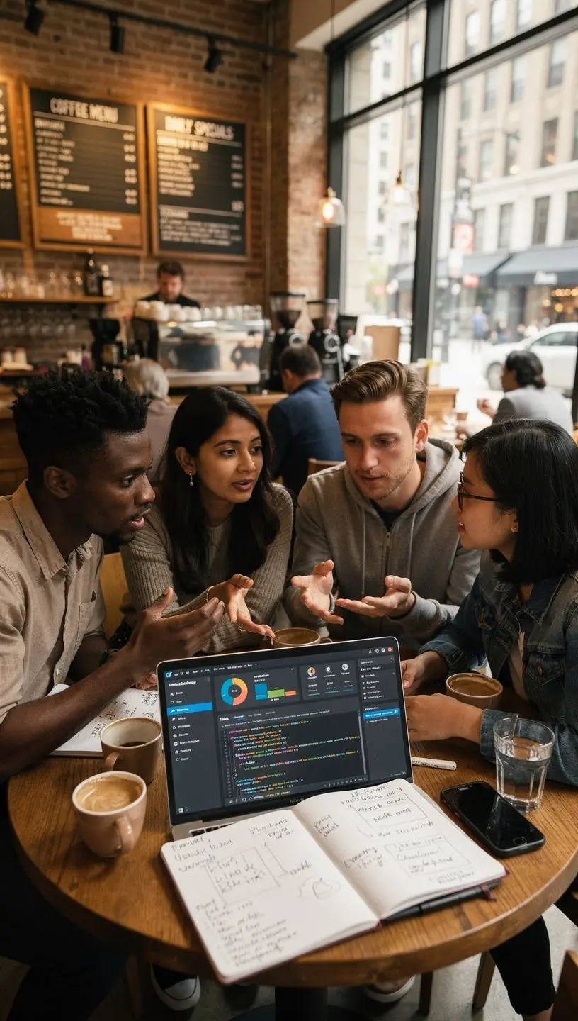 Remote learning setup with technology tools and resources