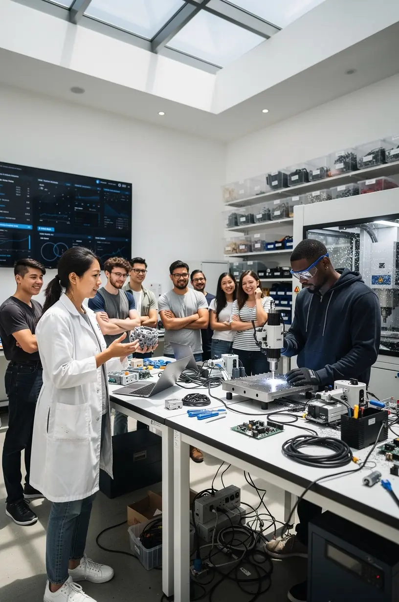 Modern office environment